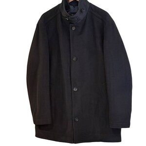 Hugo Boss Men's Cashmere Wool Double Layered Jacket Black 44R